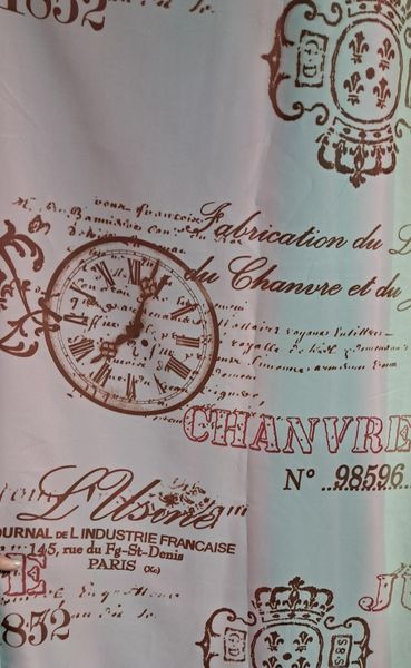 Гардина з шифону Годинник 400х270 см 1277 фото
